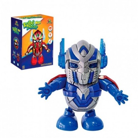 Robô Prime Dançarino Com Som E Luzes Brinquedo Infantil - Feira Da Madrugada SP