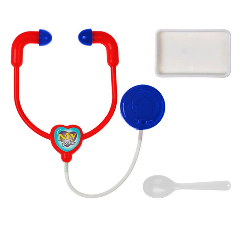 Kit Médico Infantil Com 3 Peças Brinquedo  - Feira Da Madrugada SP