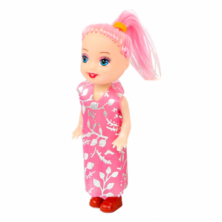 Boneca Little Amy Pop Girls Colorida Brinquedo Infantil - Feira Da Madrugada SP