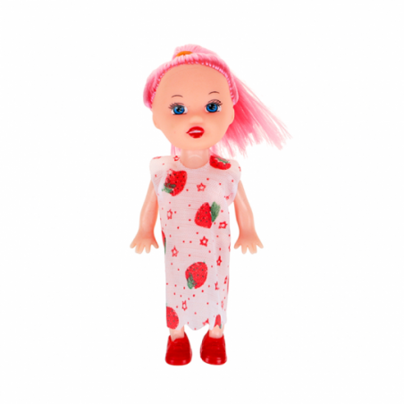 Boneca Little Amy Pop Girls Colorida Brinquedo Infantil - Feira Da Madrugada SP