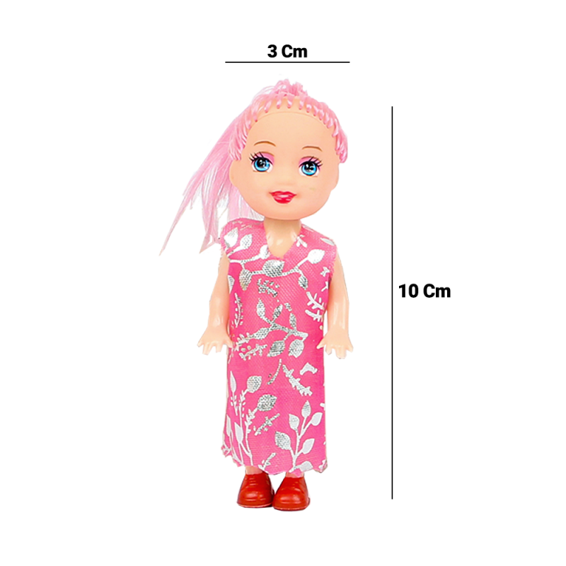 Boneca Little Amy Pop Girls Colorida Brinquedo Infantil - Feira Da Madrugada SP