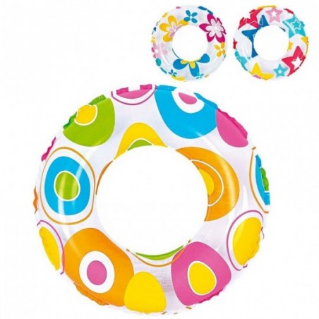 Boia Circular Inflável Estampada 50cm Piscina E Praia - Feira Da Madrugada SP