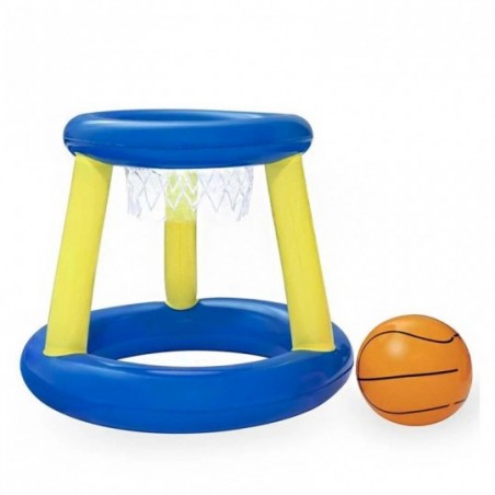 Cesta De Basquete Inflável Flutuante De Piscina Com Bola - Feira Da Madrugada SP