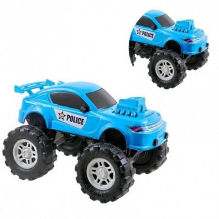 Carrinho Police 4x4 Monster Truck Brinquedo Infantil - Feira Da Madrugada SP