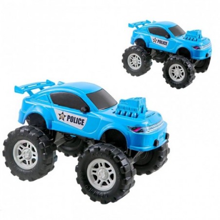 Carrinho Police 4x4 Monster Truck Brinquedo Infantil - Feira Da Madrugada SP
