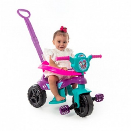 Triciclo Passeio C/ Alça E Carrinho Totokinha Infantil - Feira Da Madrugada SP