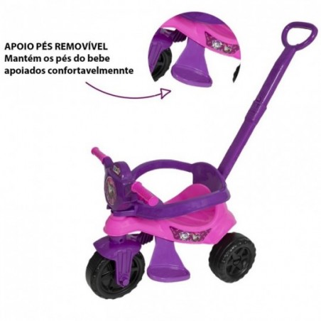 Triciclo Passeio C/ Alça E Carrinho Totokinha Infantil - Feira Da Madrugada SP