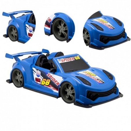 Carrinho De Corrida Conversível Spider Brinquedo Infantil - Feira Da Madrugada SP