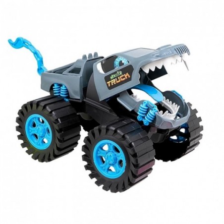 Brinquedo Carrinho Monster Truck Animais Wolf - Feira Da Madrugada SP