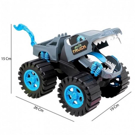 Brinquedo Carrinho Monster Truck Animais Wolf - Feira Da Madrugada SP