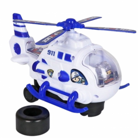 Brinquedo Helicóptero Infantil Bate e Volta Infantil À Pilha