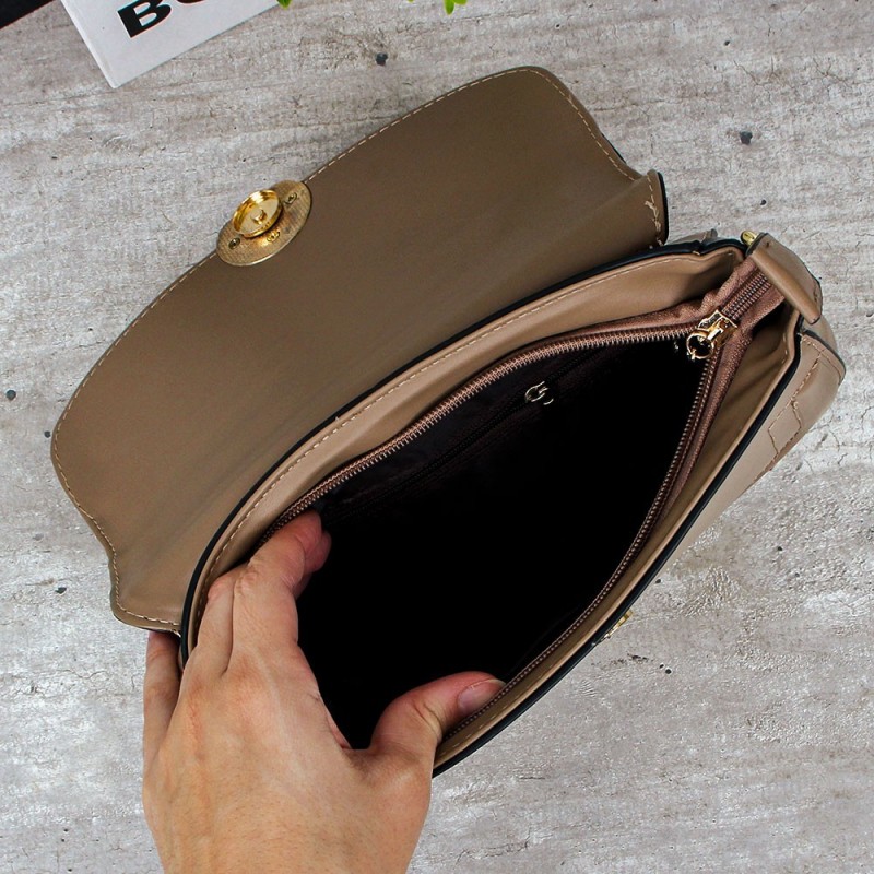 Bolsa Feminina Transversal Lisa 1 repartição Com Alça Corrente - Feira Da Madrugada SP