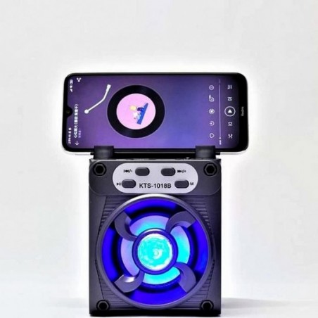 Caixa De Som Portátil Wireless Com Suporte De Celular - Feira Da Madrugada SP