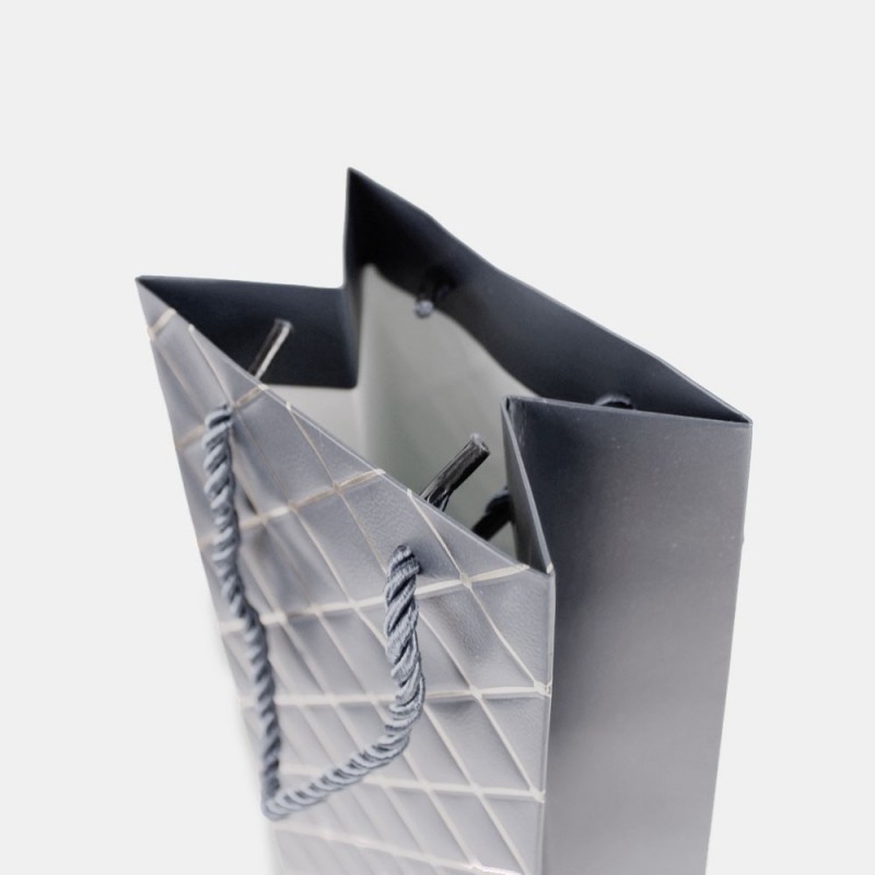 Sacola De Papel Para Presente 36cm x 12cm Com Relevo