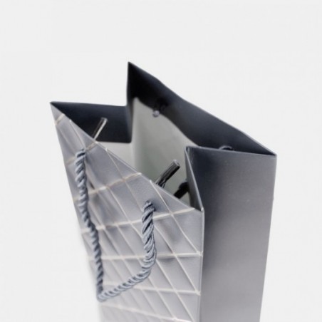 Sacola De Papel Para Presente 36cm x 12cm Com Relevo