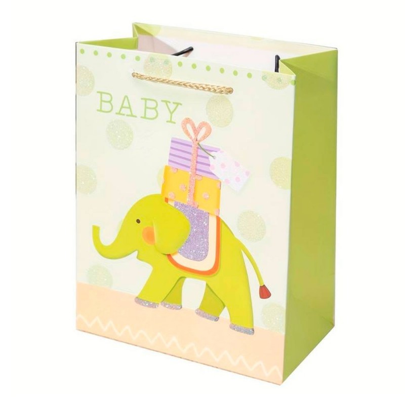 Sacola Para Presente De Papel Kids Pequena 18cm x 23cm
