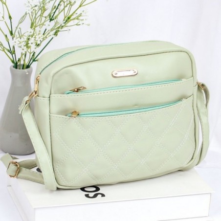 Mini Bolsa Tiracolo Alça Transversal Feminina Lisa - Feira Da Madrugada SP
