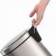 Lixeira Inox Grande 11L Com Pedal E Balde Interno Removível