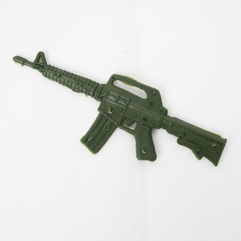 Boneco Soldado Militar Com Arma Acessórios Brinquedo Infantil