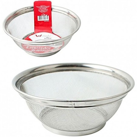 Escorredor De Alimentos Em Inox 22cm Multiuso