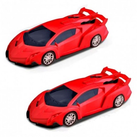 Carrinho De Fricção De Plástico Sport Car 22cm