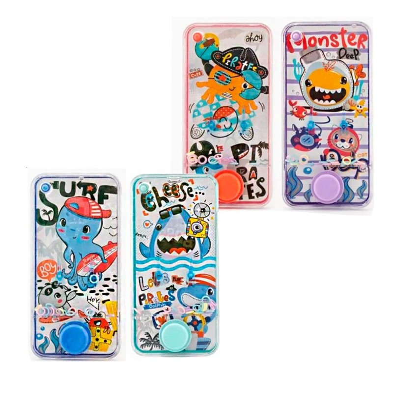Brinquedo Aquaplay Jogo De Argolas Fundo Do Mar 14,5cm