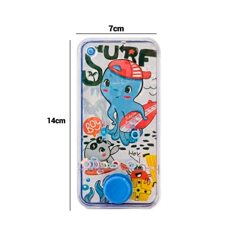 Brinquedo Aquaplay Jogo De Argolas Fundo Do Mar 14,5cm