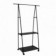 Arara Organizadora De Metal 150Cm Com 2 Prateleiras