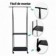 Arara Organizadora De Metal 150Cm Com 2 Prateleiras