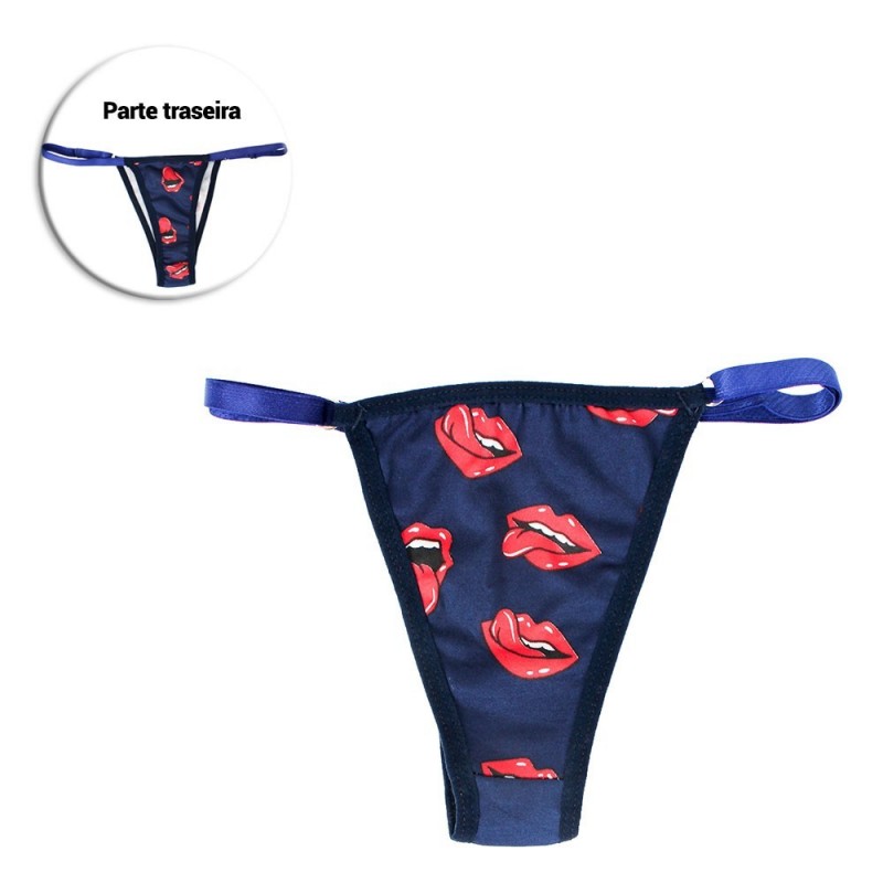 Kit 3 Calcinhas Femininas Com Regulagem Estampas variadas
