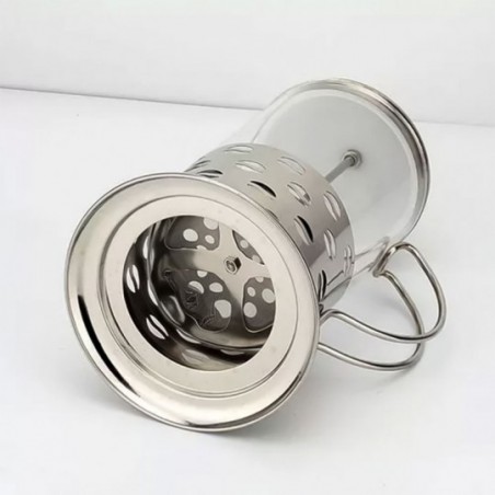 Cafeteira Francesa 350ml Em Inox Serve 4 Xícaras