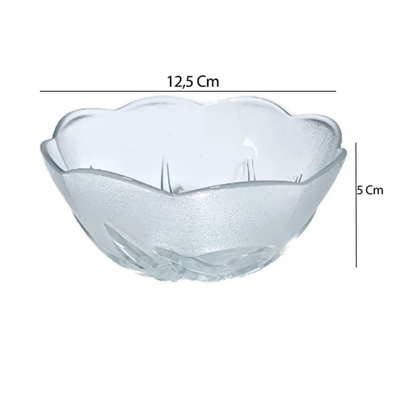 Conjunto De Tigelas Tulip 3 Peças De 360ml Para Sobremesas