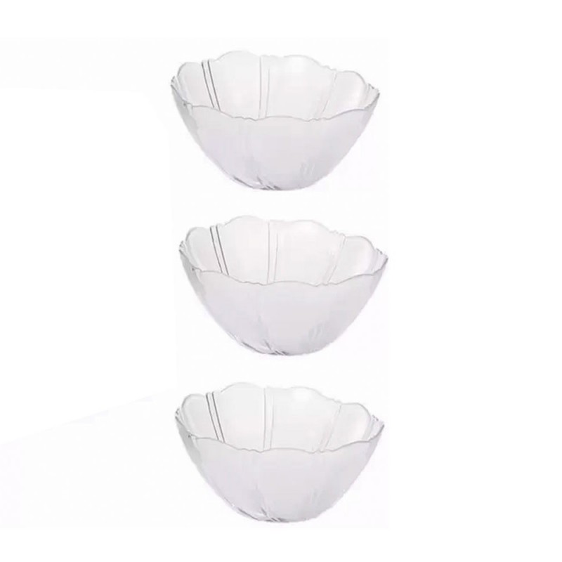 Conjunto De Tigelas Petit 350ml Para Sobremesa 3 Peças