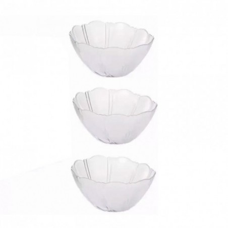 Conjunto De Tigelas Petit 350ml Para Sobremesa 3 Peças