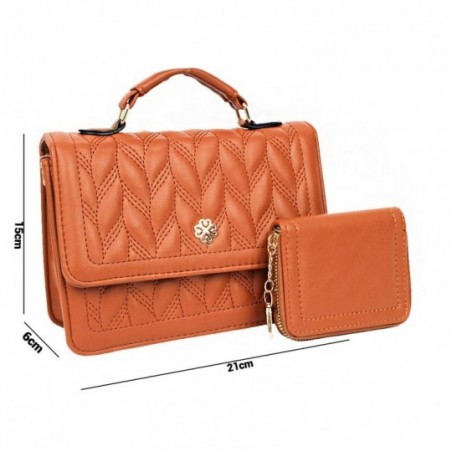 Bolsa De Mão Social Estruturada Com Carteira Elegante -  Compre Agora!