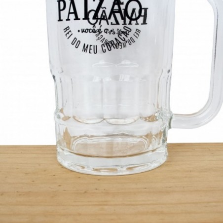 Caneca De Vidro Paizão 350ml Para Cerveja E Chopp