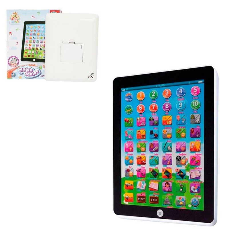 Tablet Interativo Bilingue De Brinquedo - Feira Da Madrugada SP