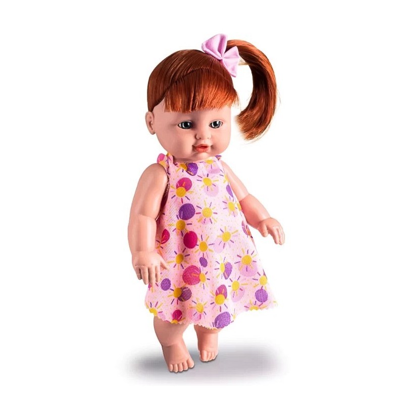 Boneca Yukinha Baby Hair Ruiva Brinquedo Infantil