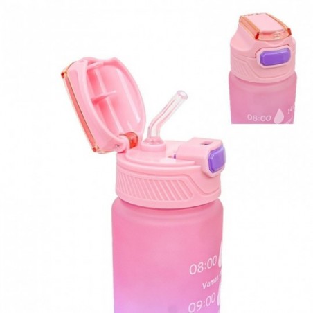 Kit Copo 1,5L  Com Alça Lateral E 2 Garrafas Coloridas - Feira Da Madrugada SP