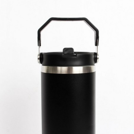 Garrafa Térmica De Inox 900ml Com Alça E Bico