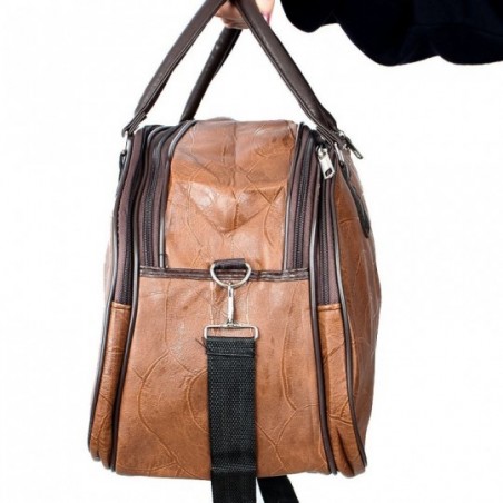 Bolsa Mala De Viagem Grande Texturizada 3 Divisórias