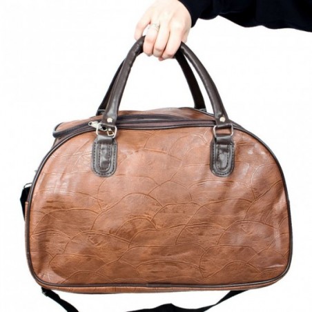 Bolsa Mala De Viagem Grande Texturizada 3 Divisórias
