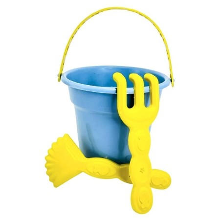 Baldinho De Praia Kit 3 Peças Brinquedo Infantil Com Alça