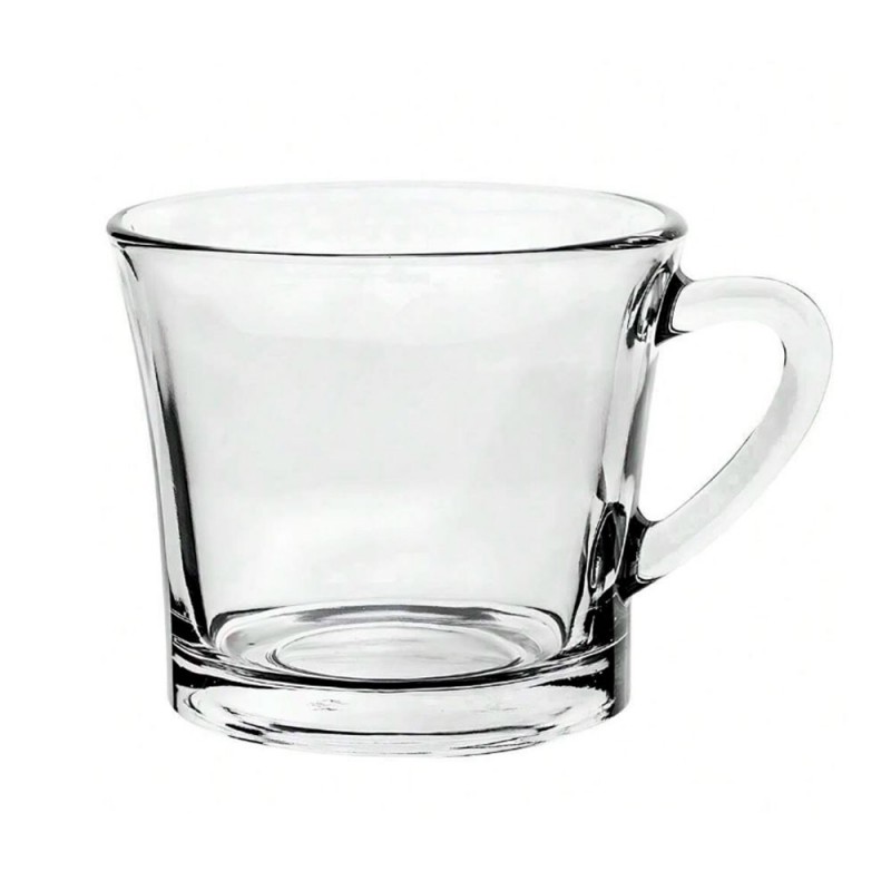 Conjunto De Xìcaras Sino 200 ML Jogo Com 6 Peças Em Cristal