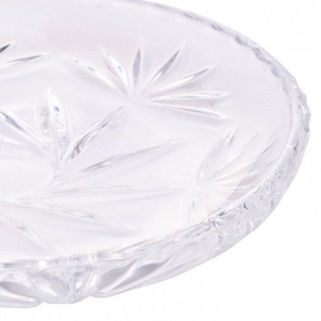 Mini Prato Transparente Prima De Cristal Texturizado 11Cm
