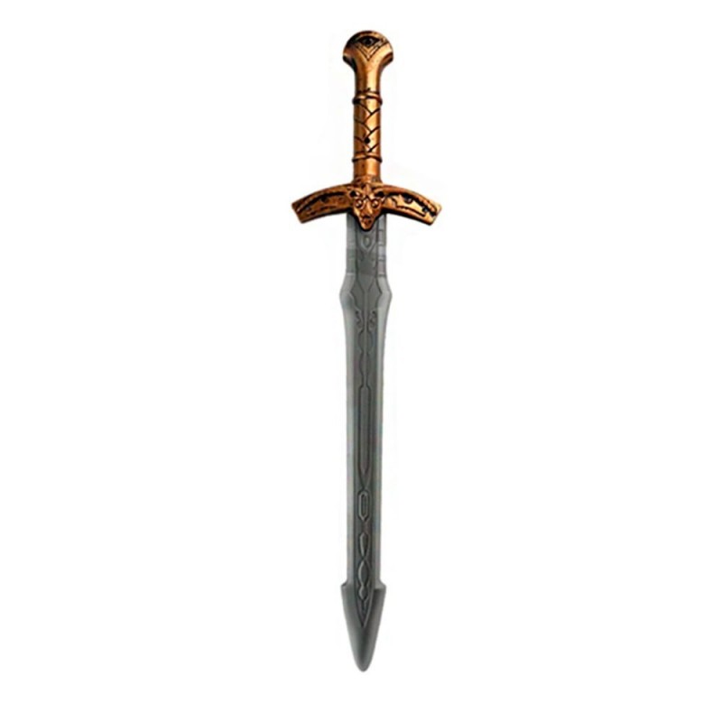 Kit Espada Medieval Com Acessórios 3 Peças Brinquedo