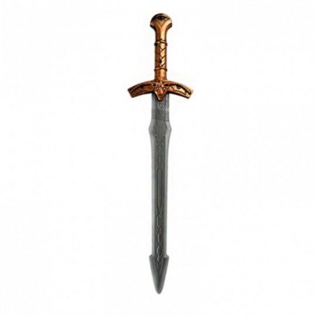 Kit Espada Medieval Com Acessórios 3 Peças Brinquedo