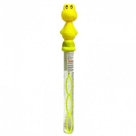 Bastão Lança Bolhas De Sabão Sapinho 25cm Brinquedo Infantil
