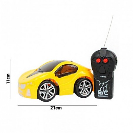 Brinquedo Carrinho De Controle Nior Remoto Com Luz 3 Funções