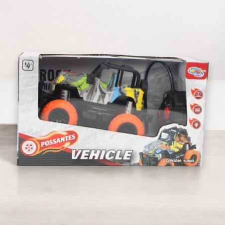 Carrinho Off Road De Controle Remoto Com Luz E 7 Funções